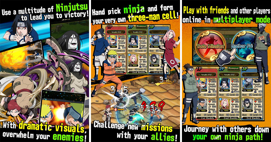 [UPDATE] Naruto Shippuden: Ultimate Ninja Blazing mobile game released