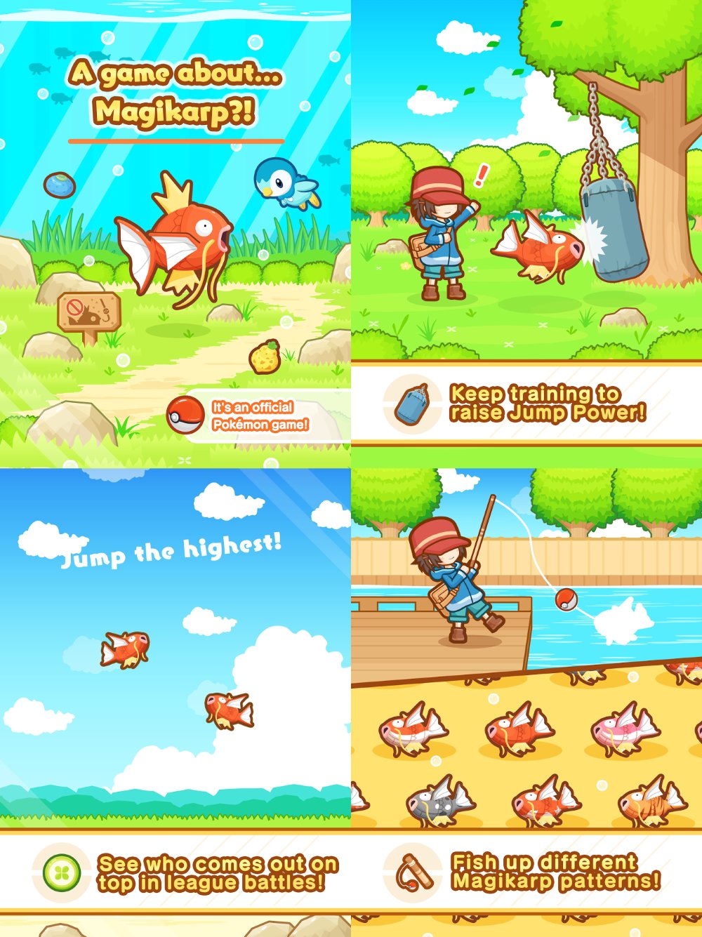 Pokémon Magikarp Jump is now available worldwide GamerBraves