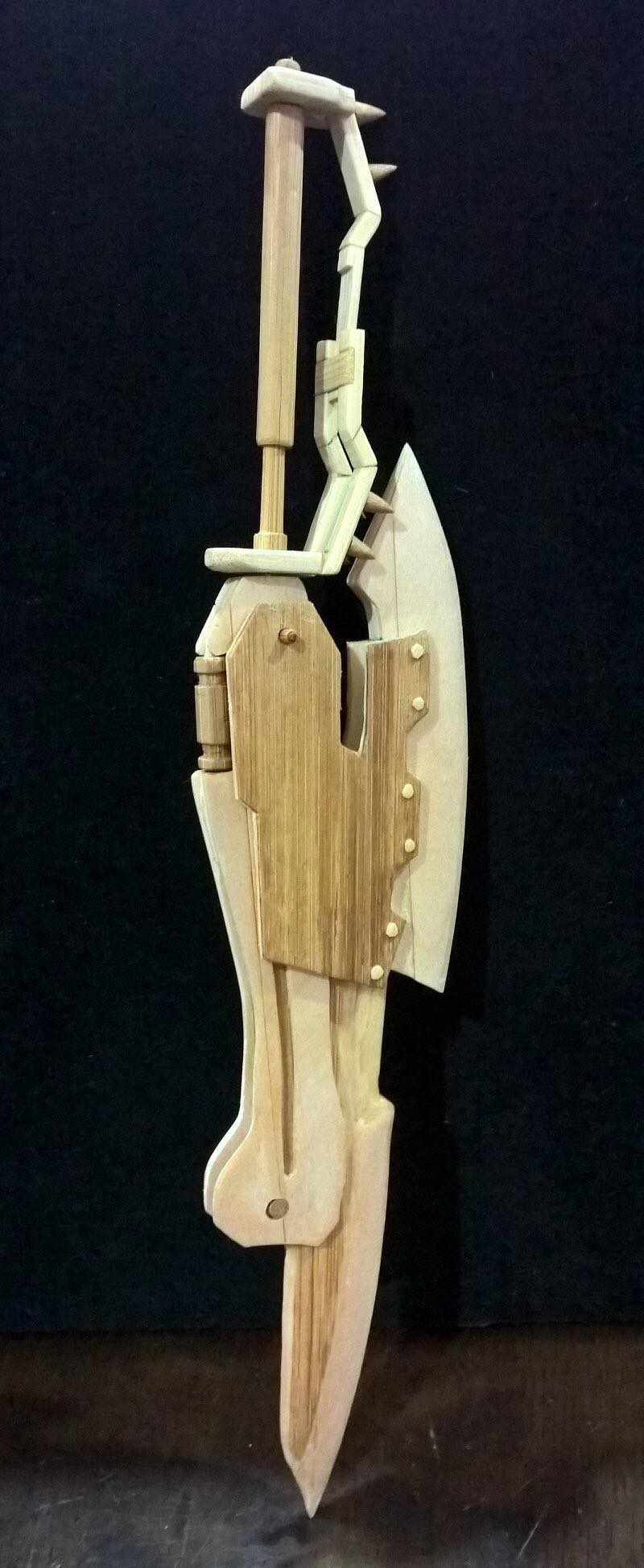 AMAZING DIY Monster Hunter World Switch Axe by Ayau Boonyew GamerBraves