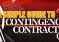 contingency contract GUIDE