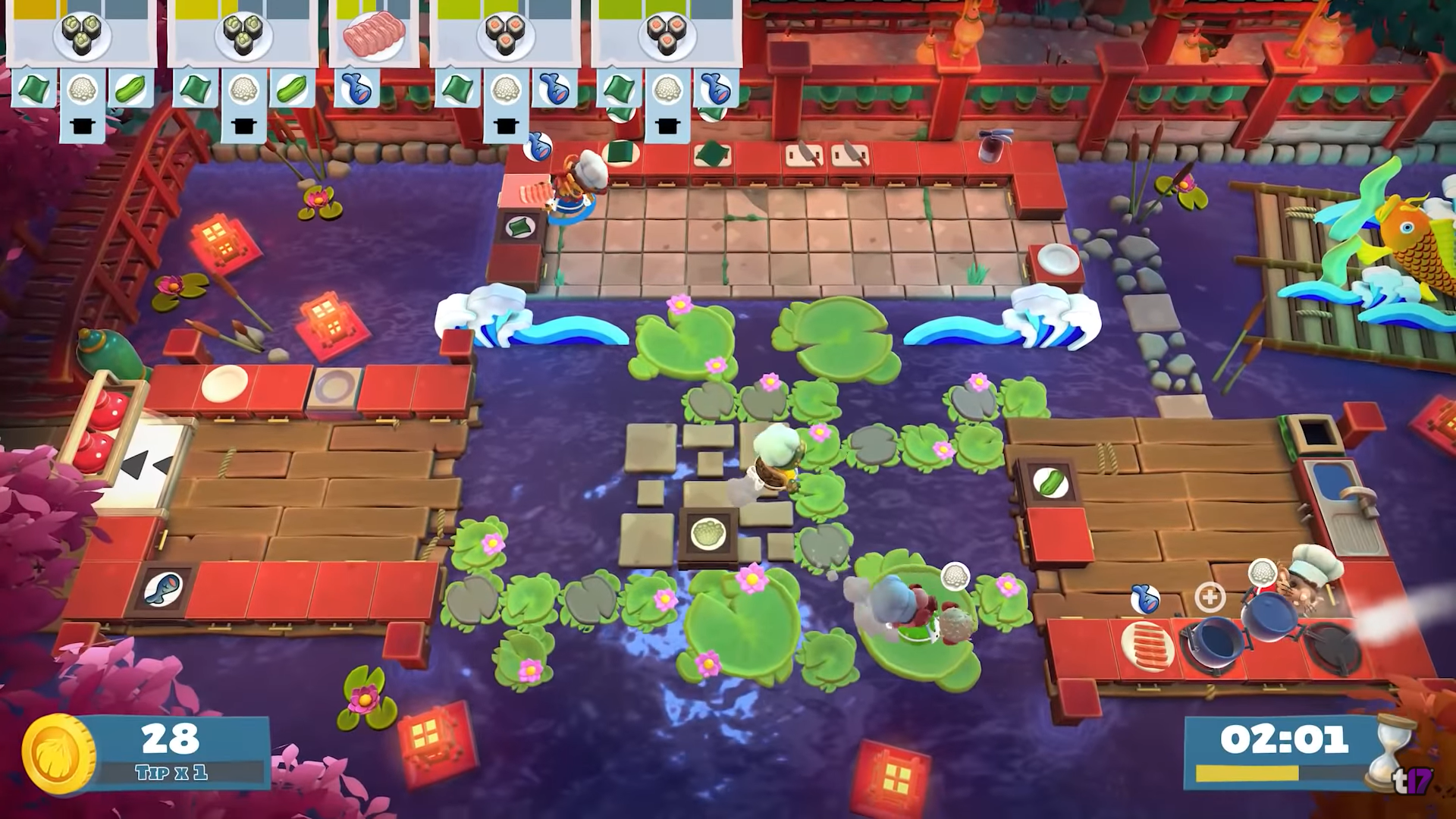 Overcooked 2 Moon Harvest Festival Update GamerBraves