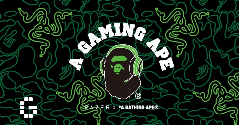 A Gaming Ape: Razer X BAPE collab collection - GamerBraves
