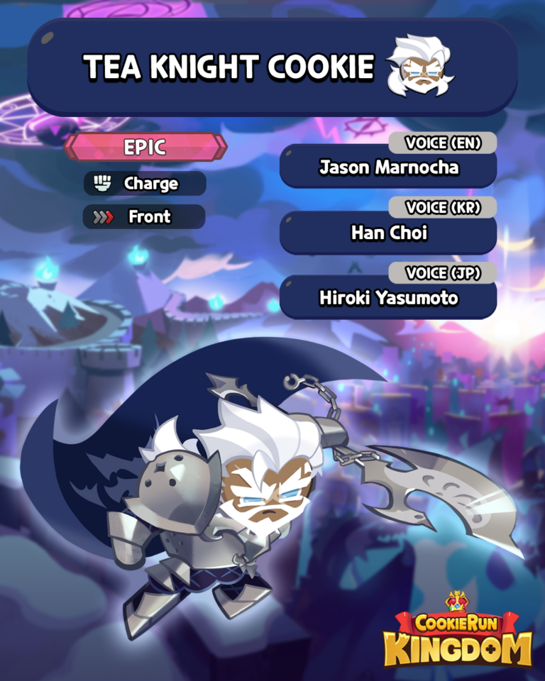 Eclair & Tea Knight Cookie Added to Cookie Run Kingdom GamerBraves