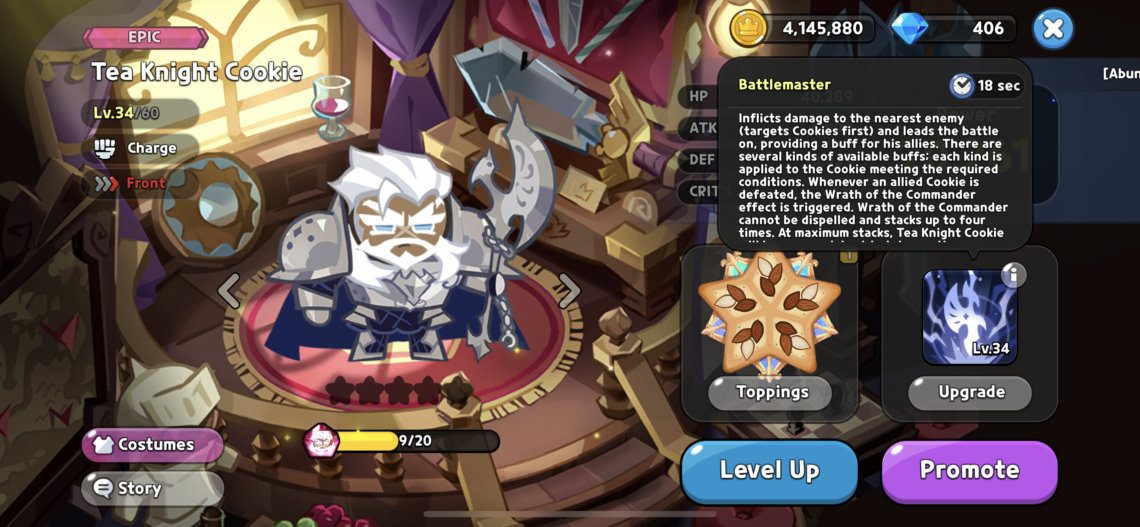 [Guide] Cookie Run Kingdom Should You Use Tea Knight Cookie GamerBraves