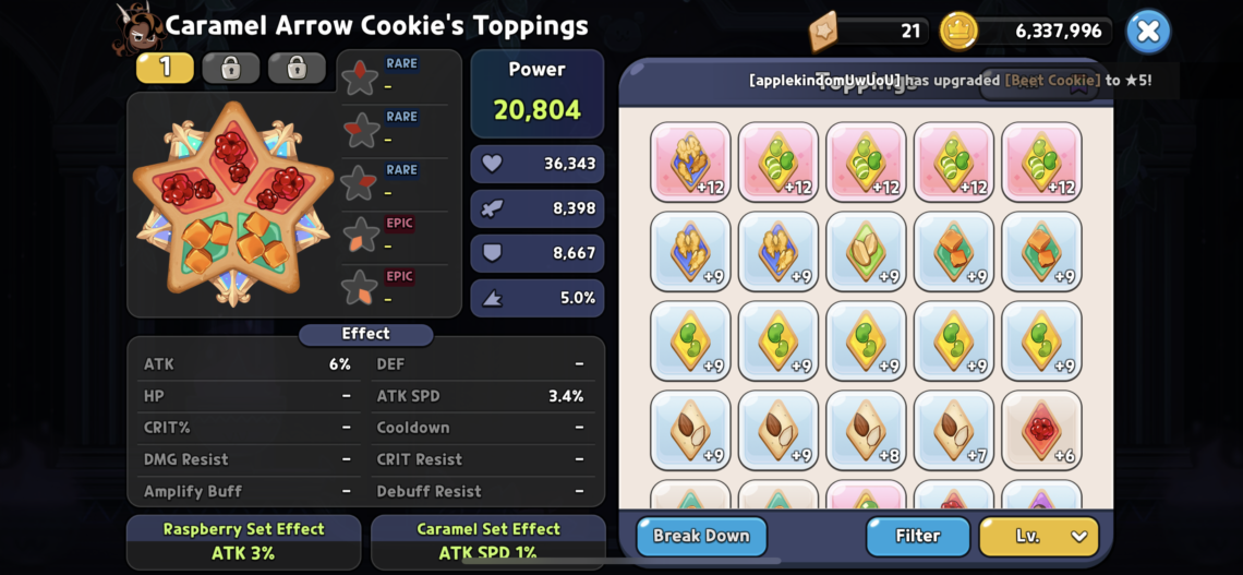 [Guide] Cookie Run Kingdom Should You Use Caramel Arrow Cookie