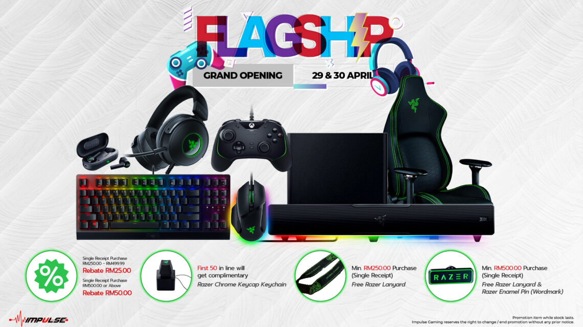 Impulse Gaming KL Flagship Store Celebrates Their Opening with