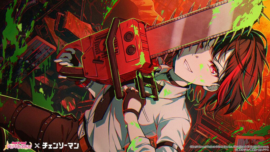BanG Dream Chainsaw Man Collab Announced GamerBraves